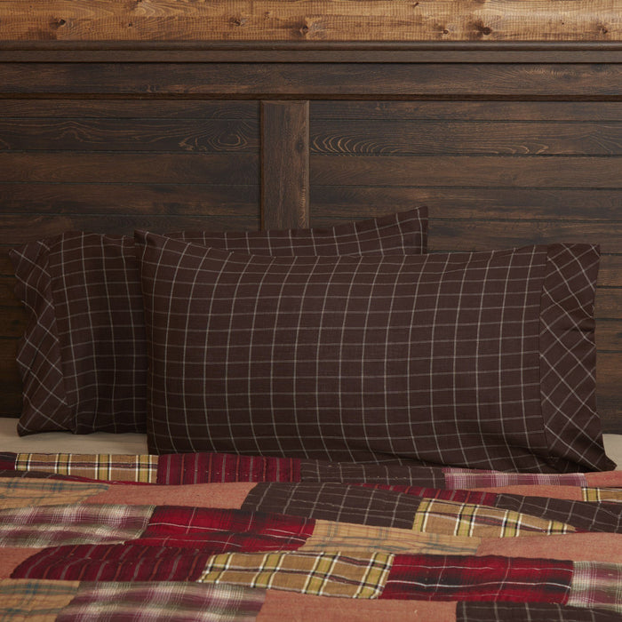 Wyatt Standard Pillow Case - Set of 2 - Primitive Star Quilt Shop