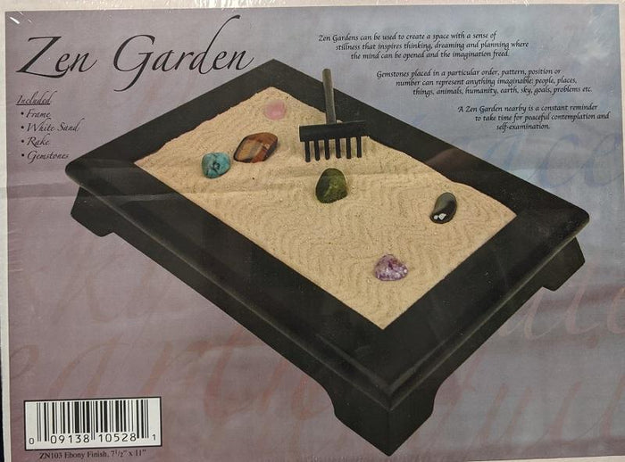 Zen Garden, Lg Ebony Finish